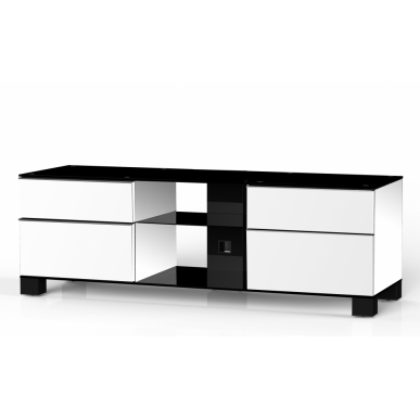 Тумба для ТВ Sonorous MD 9340 B HBLK WHT